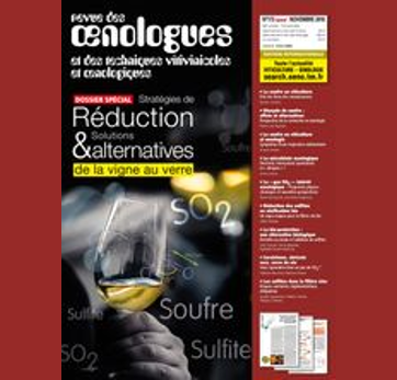 FRANCE - Revue des Œnologues n°173 - Permeability and sulphite levels