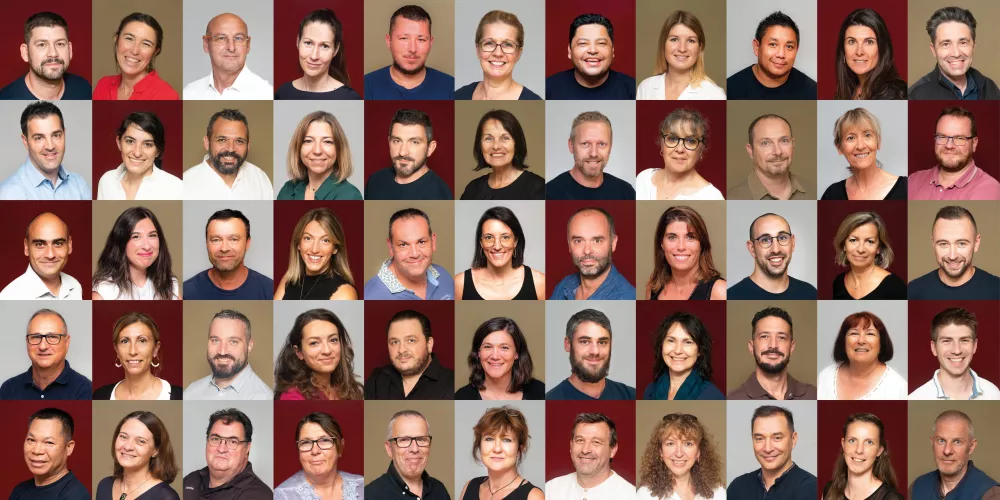 Mosaïque employés DIAM